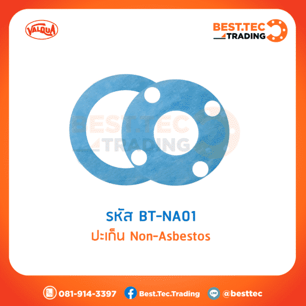 ปะเก็น Non- Asbestos VALQUA แบบ RF-FF By Best.Tec